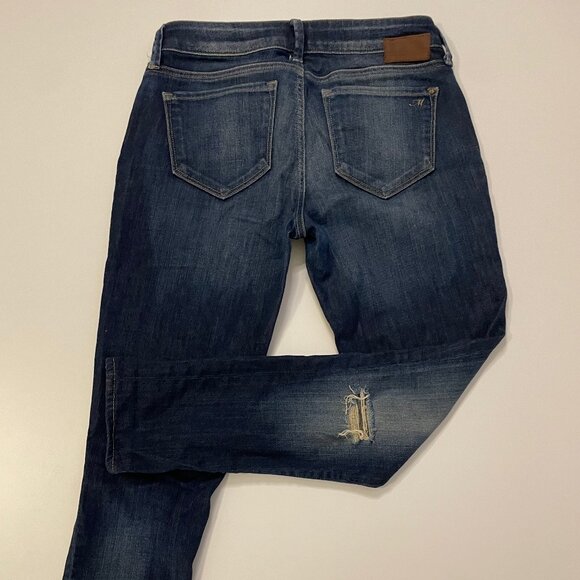 MAVI Mid Rise Jeans with Distressed Detailing - Picture 1 of 5